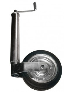 Ruotino anteriore telescopico con tubo Ø 48 mm